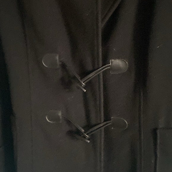 Flavio Castellani wool cashmere blend toggle jacket with chinchilla fur hood - Picture 7 of 9